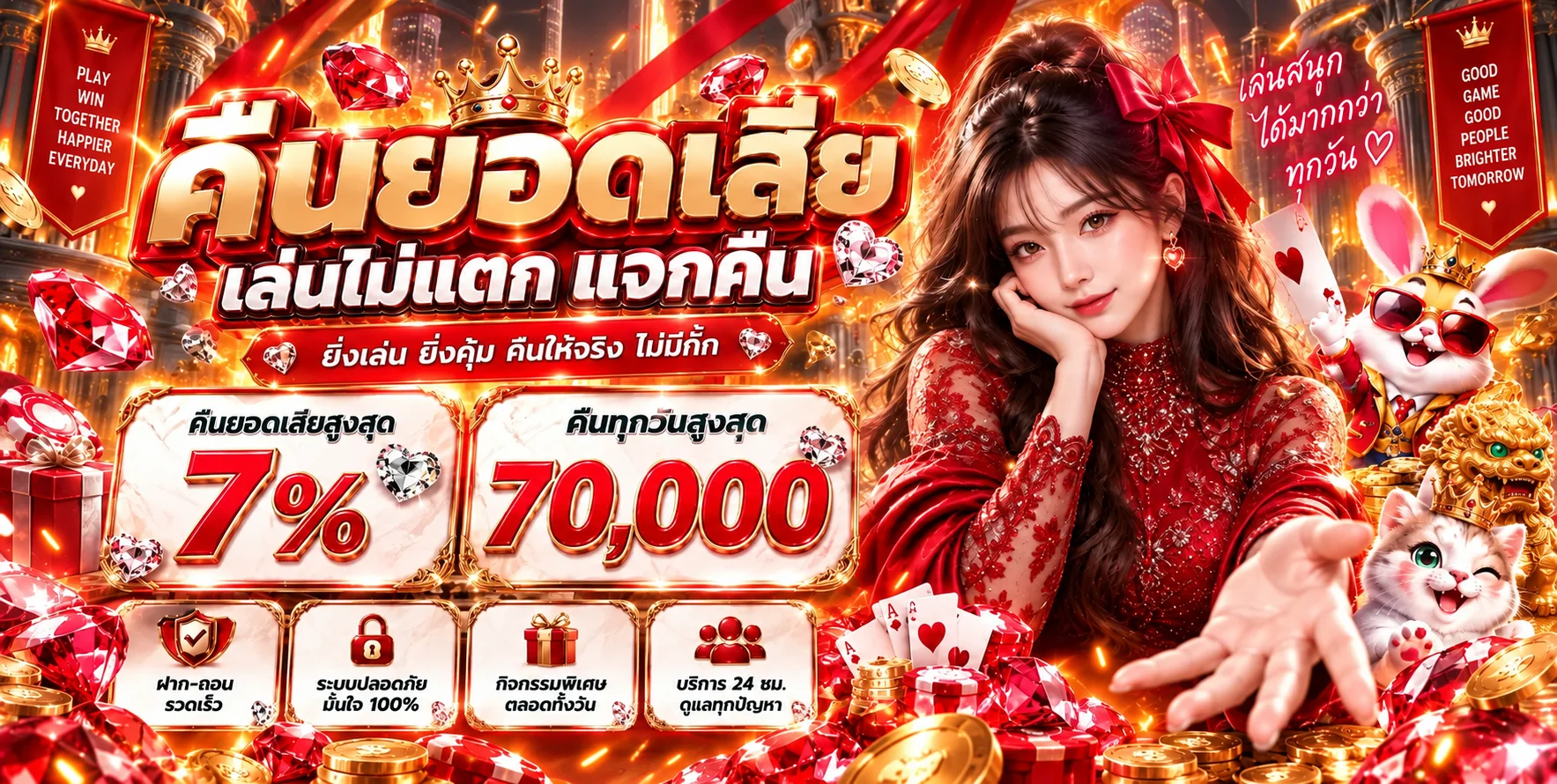 แบนเนอร์ HENG228 สล็อต PG และโปรโมชั่นเกมออนไลน์